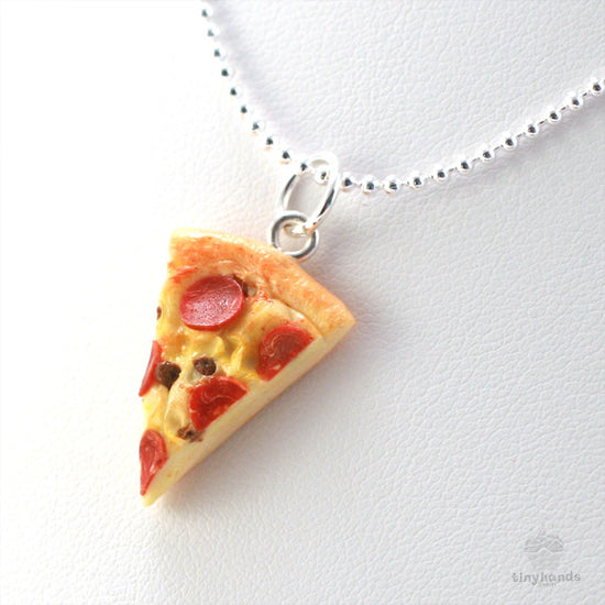 Scented Pepperoni Pizza Charm