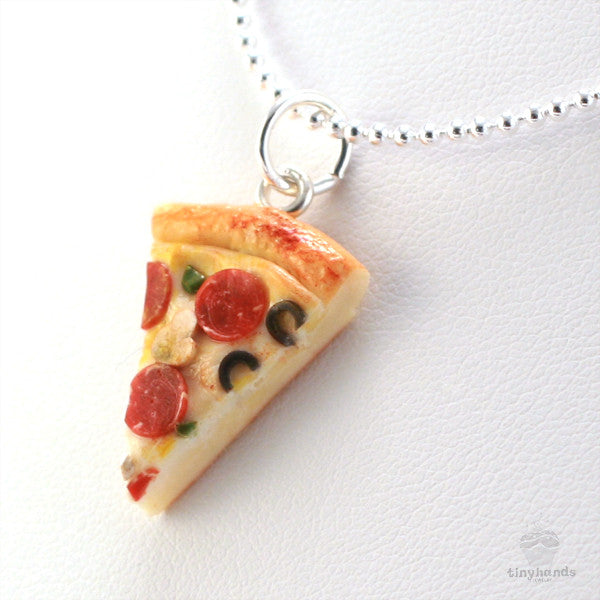 Scented Pepperoni Pizza Charm