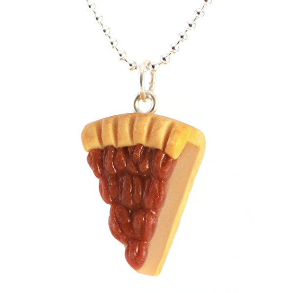 Scented Pecan Pie Necklace