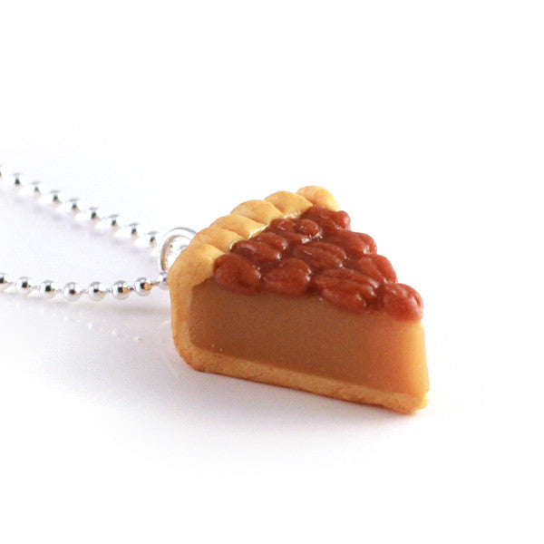 Scented Pecan Pie Necklace