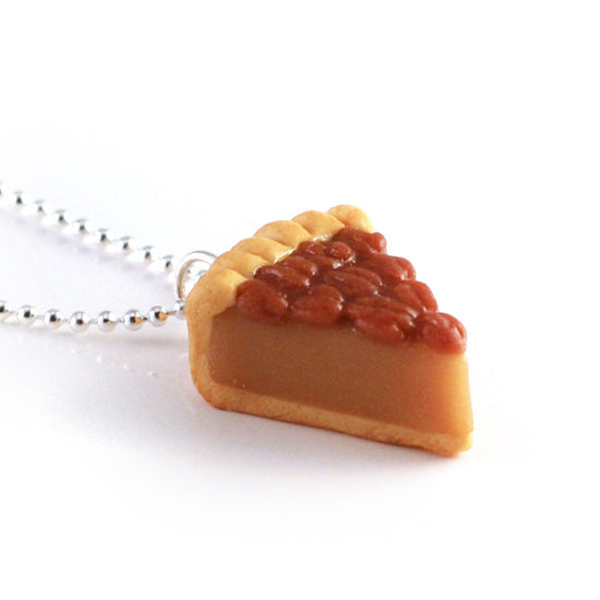 (Wholesale) Scented Pecan Pie Necklace